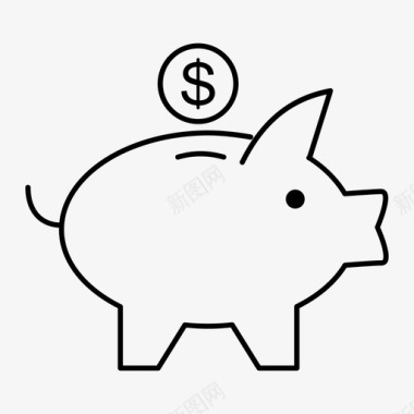 小猪小猪银行图标图标
