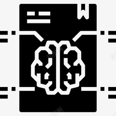 图标2我的文件文件大脑概念2填充图标图标