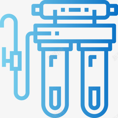 长水管滤水器水管工10坡度图标图标