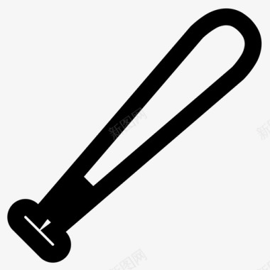 棍棒球棒垒球运动图标图标