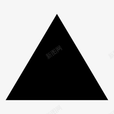 三角形金字塔三角形形状图标图标
