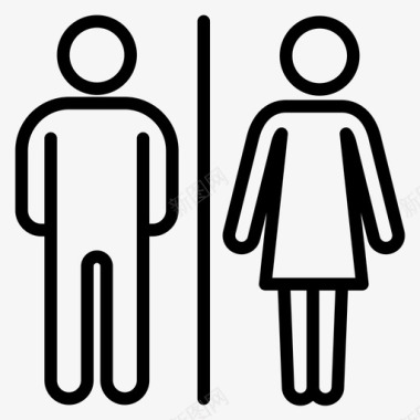 男女卫生间卫生间卫生间外形图图标图标