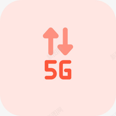 华为5G手机5g手机和手机tritone图标图标