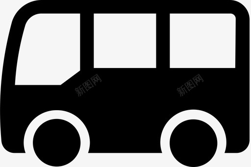 公共交通标识公共交通图标