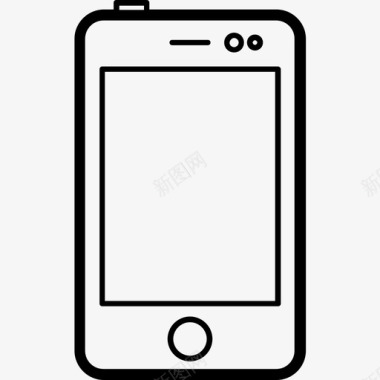 智能手机iphone屏幕图标图标