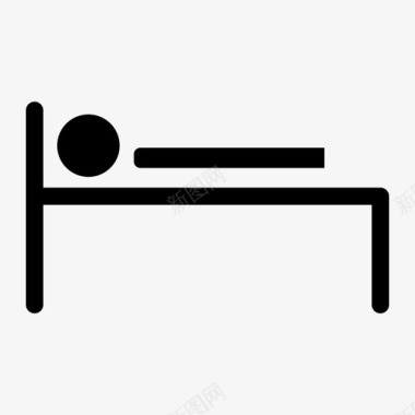 睡眠睡觉休息图标图标