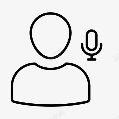 用户语音麦克风声音图标图标