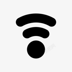 中等信号中等wifi信号中等wifi信号热点图标高清图片