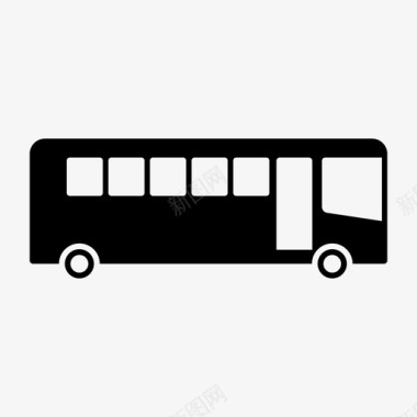公共环境设计公共汽车长途汽车汽车图标图标