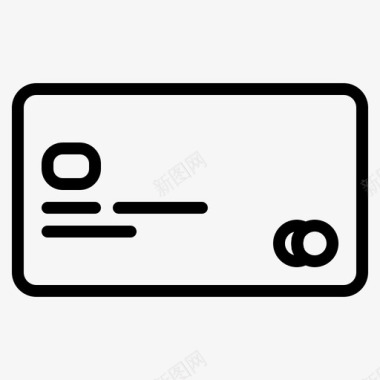 信用卡旅游签证图标图标