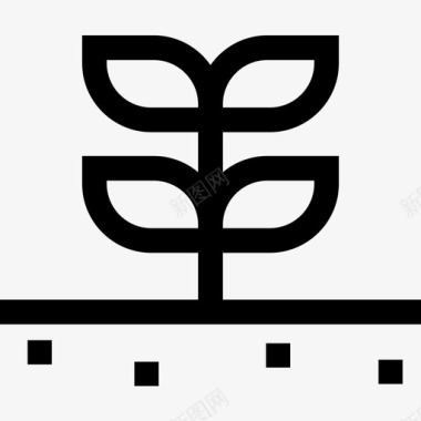 公共环境设计环境24号村线性图标图标