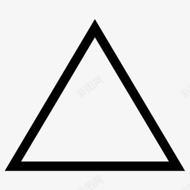 三角形金字塔三角形形状图标图标