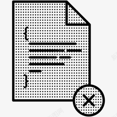 矢量源文件源文件代码删除图标图标