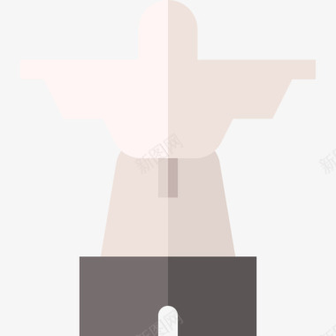 耶稣雕像葡萄牙3扁平图标图标