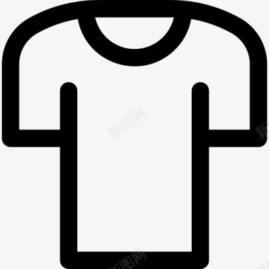 Tshirt健身118线性图标图标