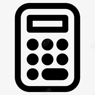 安卓导航仪计算器计数金融图标图标