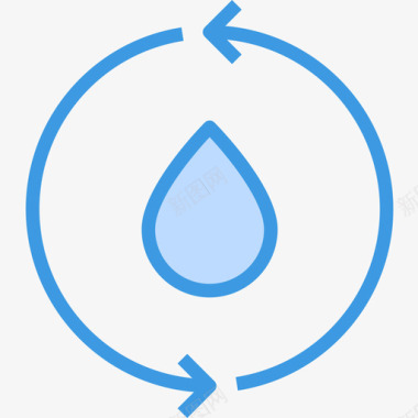 水能源能源41蓝色图标图标