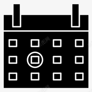 日期印章日期日历月份图标图标