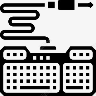 电子游戏电脑电子游戏12字形图标图标