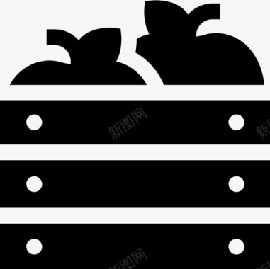 苹果农业和园艺8填充图标图标