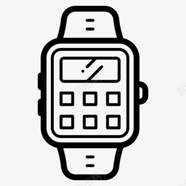 计算器手表设备电子产品图标图标