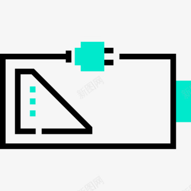 充电宝PNG充电电子72单色图标图标
