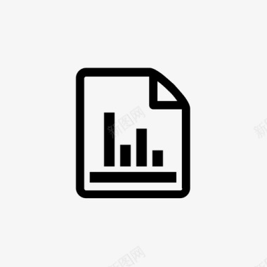 电视台报表统计报表图标