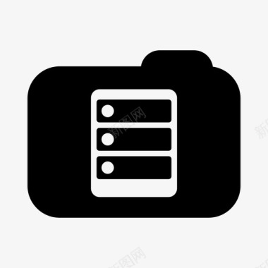 云服务器服务器文件夹云数据图标图标