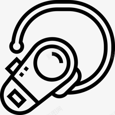 火焰小图标音频小工具9线性图标图标