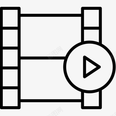 IP66电影胶片电影66大纲图标图标