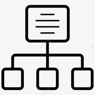 文件夹网络分布式数据库文件网络图标图标