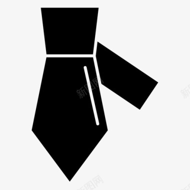 领带礼服正式服装图标图标