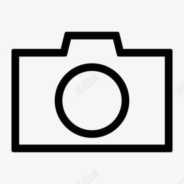 肖像相机捕捉图像图标图标