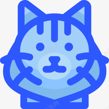 品种猫猫品种1蓝色图标图标