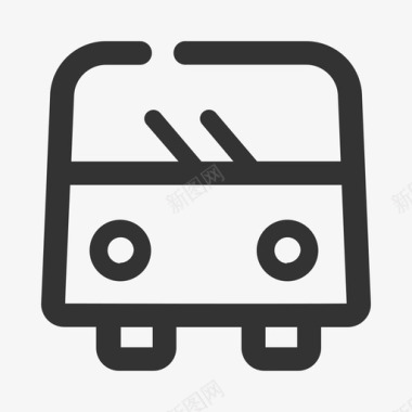 公交地铁标识icon _公交图标