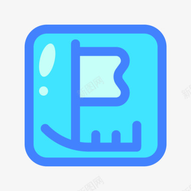 可爱的霸王龙Icon-Position-blue-1图标