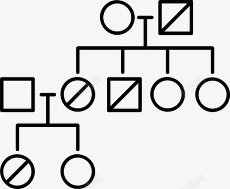 柳州历史家谱基因历史图标图标