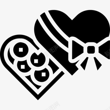 巧克力生日派对33字形图标图标