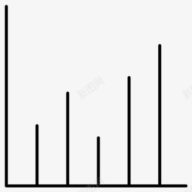 简历图表图表条形图信号图标图标
