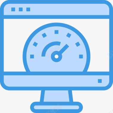 速度测试网站和windows界面蓝色图标图标