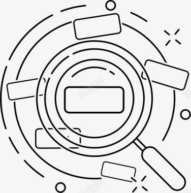 图书放大镜搜索放大镜扫描图标图标