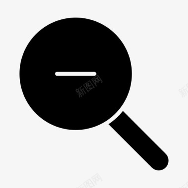 WEB风格搜索查找跟踪图标图标