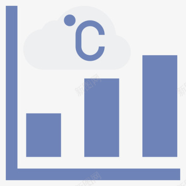 矢量气候气候天气223平坦图标图标