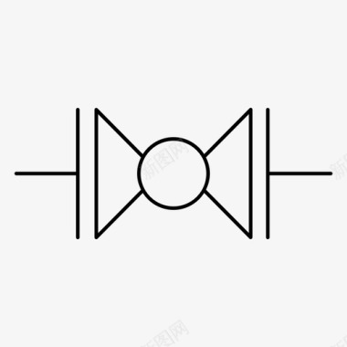 球阀符号水龙头液压图标图标