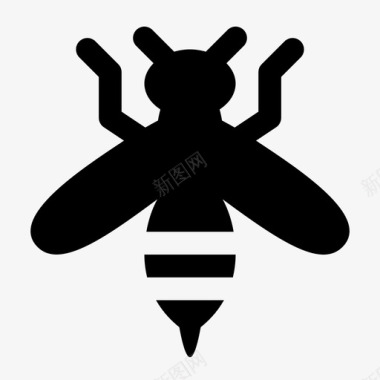 灭害虫黄蜂动物虫子图标图标