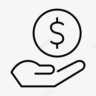 投资公司投资公司美元图标图标