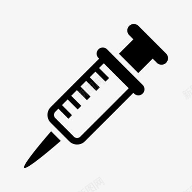疫苗注射医疗图标图标