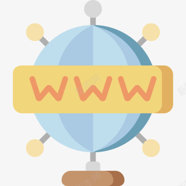 WEB风格Internetweb开发53扁平图标图标