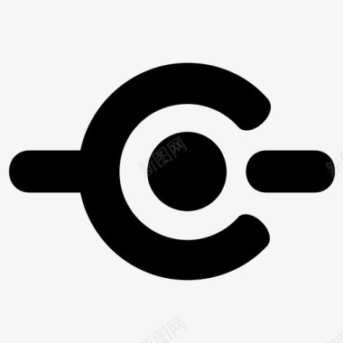 连接混合连接集成接口图标图标