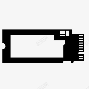 Excel计算固态硬盘计算机设备图标图标